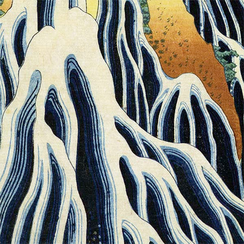 Hiroshige Kirifuri Falls in Kurokawa Mountain Nintendo 2DS XL (2017) Skin